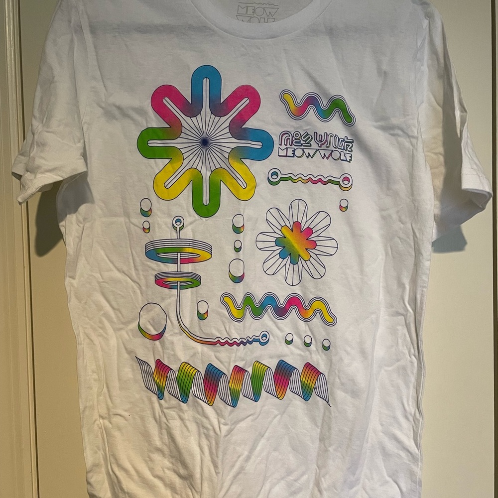 Meow Wolf t-shirt